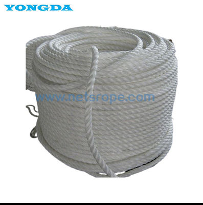 ISO10556:2009[E] 3-Strand Hawser-Laid Polyester และ Polyolefin Dual Fiber Rope