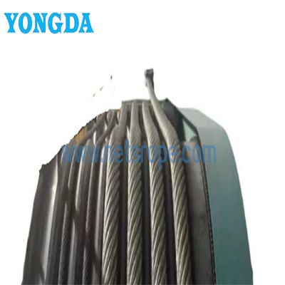 GB / T 33364-2016 6 Strand 6x61N, 6x91N ลวดสลิงเหล็กนอกชายฝั่ง