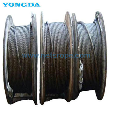 GB / T 33364-2016 6 Strand 6x61N, 6x91N ลวดสลิงเหล็กนอกชายฝั่ง