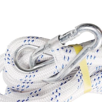 6m ถึง 100m Fire Rescue Anti-Slip Ladder นุ่มที่มีขั้นตอนเรซิน