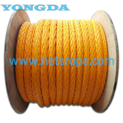 เชือกประมง UHMWPE สาย 4 มิลลิเมตร ที่แข็งแรง/เชือกนําสําหรับเรือประมง/การประมงด้วยสายลาก/การประมงด้วยสายลาก